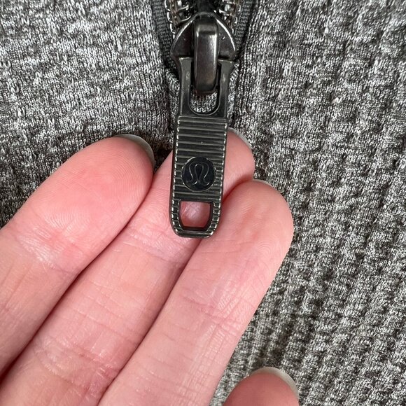 Lululemon Engineered Warmth Half Zip Merino Wool Knit Sweater Zip Up Sweatshirt - Picture 10 of 13